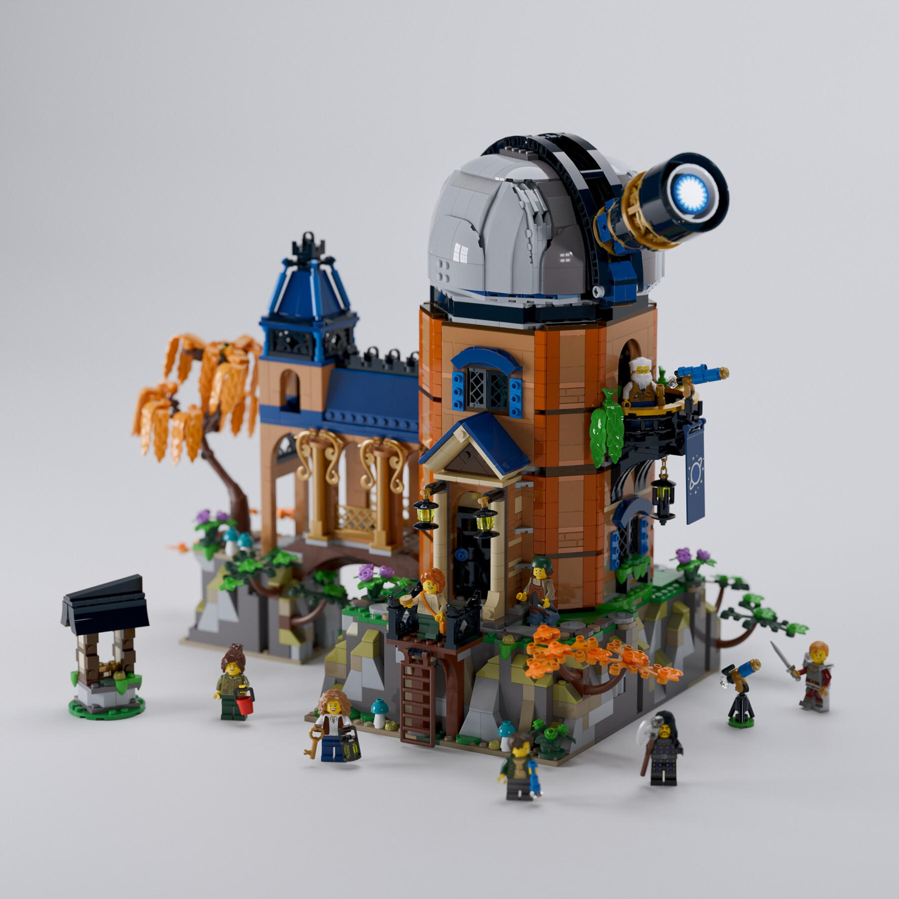 THE CELESTIAL OBSERVATORY LEGO Model Design Bricklink Designer Program